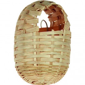  Малко бамбуково гнездо за птици Flamingo NEST EXOTIC BAMBOO (9.5 x 7  x 11 см)